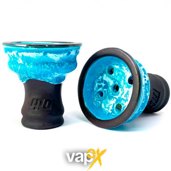 Чаша 420 Bowls Uranum Ocean Hearth Blue + Тютюн 420 Лаймовий лимонад 3256 Фото Інтернет магазина Кальянів - Вейпікс