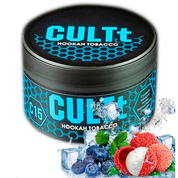 Тютюн CULTt C15 Blueberrie Lychee Ice 100 г 3369 Фото Інтернет магазину Кальянів - Вейпикс