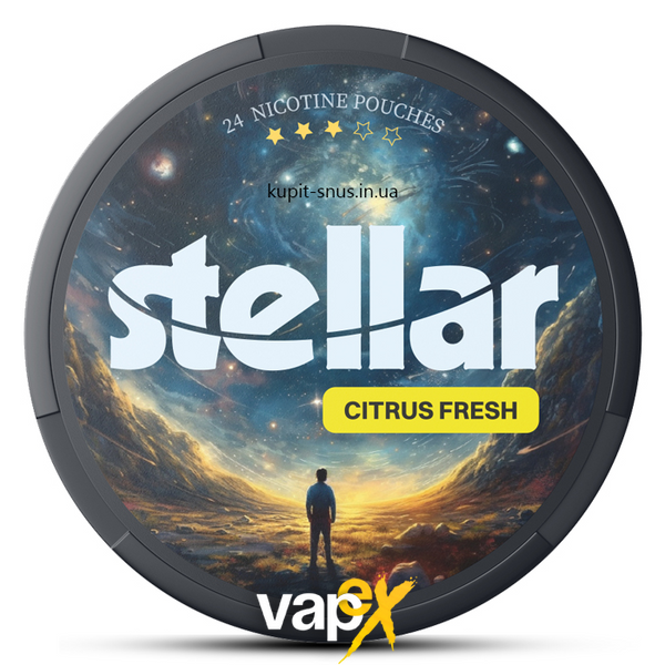 Снюс Stellar Citrus Fresh 68474 Фото Інтернет магазина Кальянів - Вейпікс