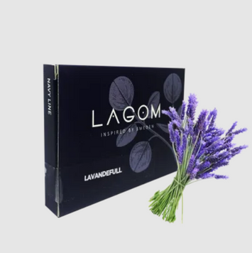 Тютюн Lagom Navy Lavandefull (Лаванда, 40 г) 22453 Фото Інтернет магазина Кальянів - Вейпікс