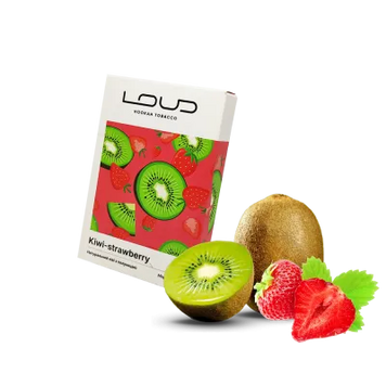 Табак Loud Light Kiwi-strawberry (Киви Клубника, 50 г)   21370 Фото Інтернет магазину Кальянів - Вейпикс