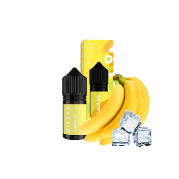 Жидкость Mix Bar Salt Banana Ice (Банан Лёд, 50 мг, 30 мл) 20442 Фото Інтернет магазину Кальянів - Вейпикс