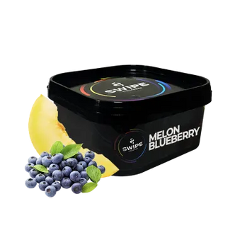 Кальянна суміш Swipe Melon Blueberry (Диня Чорниця, 250 г)   20702 Фото Інтернет магазина Кальянів - Вейпікс