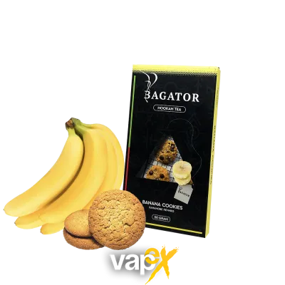 Кальянна чайна суміш Bagator Hookah Tea Banana Cookies (Бананове Печиво, 50 г)   20257 Фото Інтернет магазина Кальянів - Вейпікс