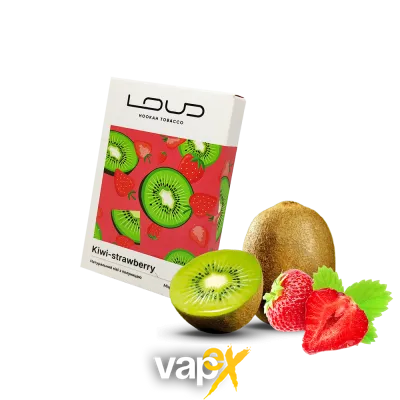 Табак Loud Light Kiwi-strawberry (Киви Клубника, 50 г)   21370 Фото Інтернет магазину Кальянів - Вейпикс