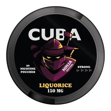 Снюс Cuba Ninja Liquorice 150 мг 346243 Фото Інтернет магазина Кальянів - Вейпікс