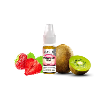 Жидкость Elfliq Strawberry kiwi (Клубника Киви, 50 мг, 10 мл) 21063 Фото Інтернет магазину Кальянів - Вейпикс