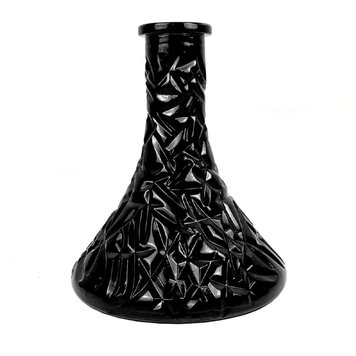 Колба KOHANA Craft Crystal Black 25,5 см 74825048 Фото Інтернет магазину Кальянів - Вейпикс