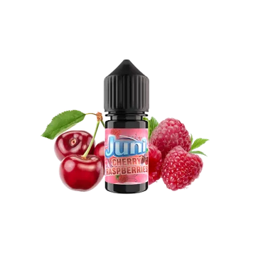 Рідина Juni Salt Cherry Raspberry (Вишня Малина, 50 мг, 30 мл) 20406 Фото Інтернет магазина Кальянів - Вейпікс