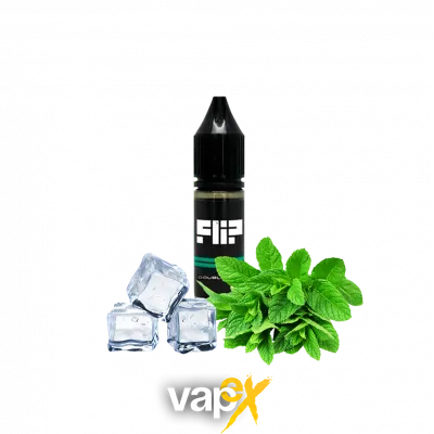 Рідина Flip salt DOUBLEMINT (Подвійна м'ята, 50 мг, 15 мл) 181694 Фото Інтернет магазина Кальянів - Вейпікс