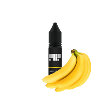 Рідина Flip salt BANANA (Банан, 50 мг, 15 мл) 18164 Фото Інтернет магазина Кальянів - Вейпікс