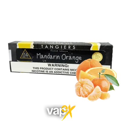 Тютюн Tangiers Noir Mandarin Orange (Мандарин Апельсин, 250 г) Чорна упаковка   21703 Фото Інтернет магазина Кальянів - Вейпікс