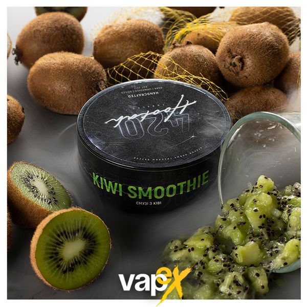 Табак 420 Kiwi Smoothie (Смузи из Киви, 250 г) 9990 Фото Інтернет магазину Кальянів - Вейпикс