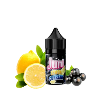 Рідина Juni Silver Ice Lemon Currant (Смородина лимон, 50 мг, 30 мл) 20351 Фото Інтернет магазина Кальянів - Вейпікс