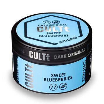 Тютюн CULTt DS77 Sweet Blueberries 100 г DS77 Фото Інтернет магазина Кальянів - Вейпікс