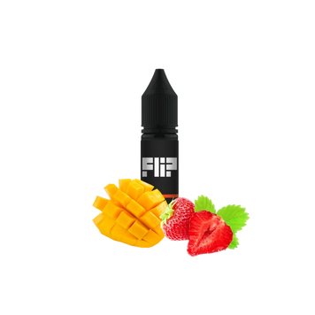 Рідина Flip salt STRAWBERRY MANGO (Полуниця Манго, 50 мг, 15 мл) 18172 Фото Інтернет магазина Кальянів - Вейпікс