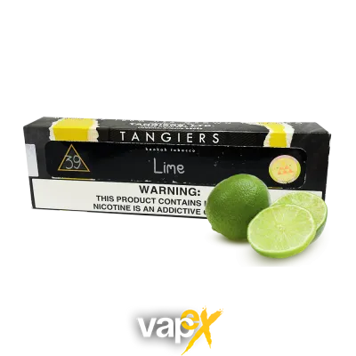 Тютюн Tangiers Noir Lime (Лайм, 250 г) Чорна упаковка   21702 Фото Інтернет магазина Кальянів - Вейпікс