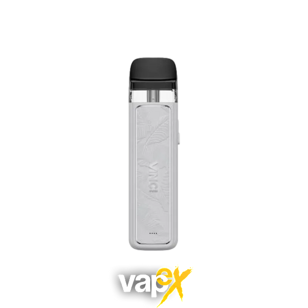 Voopoo Vinci Royal Edition 800 White Leaf (Белый, с картриджем) 523332 Фото Інтернет магазину Кальянів - Вейпикс