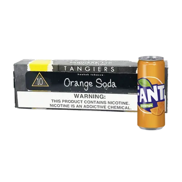 Тютюн Tangiers Noir Orange Soda (Оранж сода, 250 г) Чорна упаковка   21705 Фото Інтернет магазина Кальянів - Вейпікс