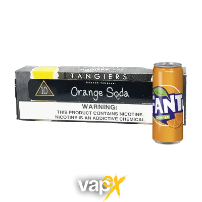 Тютюн Tangiers Noir Orange Soda (Оранж сода, 250 г) Чорна упаковка   21705 Фото Інтернет магазина Кальянів - Вейпікс