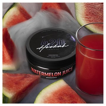 Тютюн 420 Watermelon Juice (Кавуновий Сік, 250 г) 6566 Фото Інтернет магазина Кальянів - Вейпікс