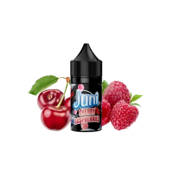 Жидкость Juni Silver Ice Cherry Raspberry (Вишня Малина, 50 мг, 30 мл) 20348 Фото Інтернет магазину Кальянів - Вейпикс