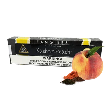 Тютюн Tangiers Noir Kashmir Peach (Кашмір Піч, 250 г) Чорна упаковка   21701 Фото Інтернет магазина Кальянів - Вейпікс