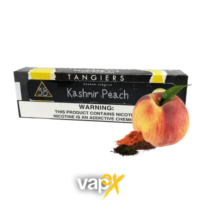 Тютюн Tangiers Noir Kashmir Peach (Кашмір Піч, 250 г) Чорна упаковка   21701 Фото Інтернет магазина Кальянів - Вейпікс