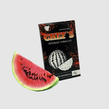 Тютюн Chefs Sweet Watermelon (Солодкий Кавун, 40 г) 20181 Фото Інтернет магазина Кальянів - Вейпікс