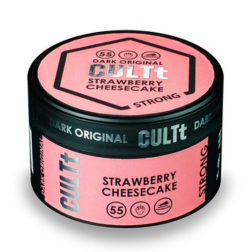 Тютюн CULTt DS55 Strawberry Cheesecake 100 г DS55 Фото Інтернет магазину Кальянів - Вейпикс