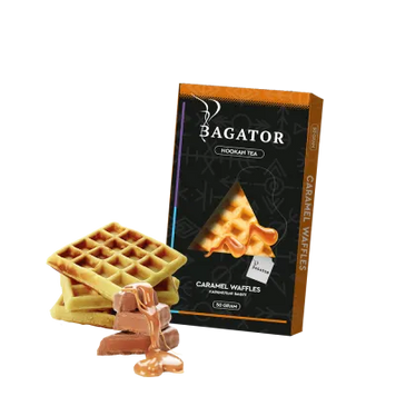 Кальянна чайна суміш Bagator Hookah Tea Caramel wafles (Карамель Вафлі, 50 г)   21185 Фото Інтернет магазина Кальянів - Вейпікс