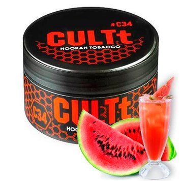 Тютюн CULTt C34 Watermelon Lemonade 100 г 3379 Фото Інтернет магазина Кальянів - Вейпікс