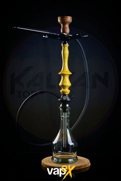 Кальян Karma модель 3.2 Yellow (Комплект) 74 см 26172 Фото Інтернет магазина Кальянів - Вейпікс