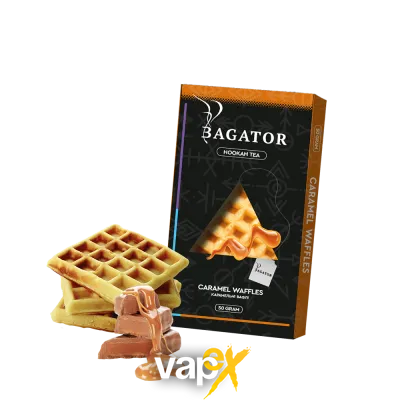 Кальянна чайна суміш Bagator Hookah Tea Caramel wafles (Карамель Вафлі, 50 г)   21185 Фото Інтернет магазина Кальянів - Вейпікс