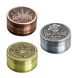 Гриндер металлический Amsterdam Green | 3-part Zinc Grinder 50 mm 75427 фото 2