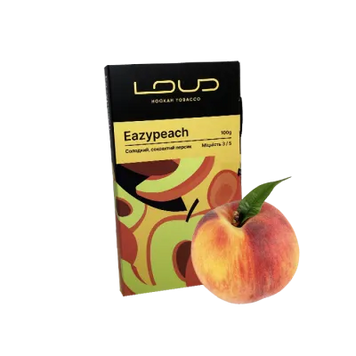 Тютюн Loud Easypeach (Ізіпіч, 100 г)   8283 Фото Інтернет магазина Кальянів - Вейпікс