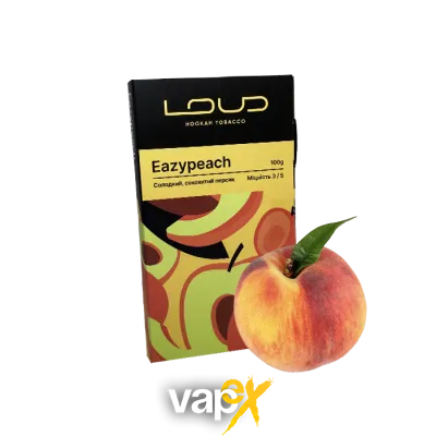 Тютюн Loud Easypeach (Ізіпіч, 100 г)   8283 Фото Інтернет магазина Кальянів - Вейпікс