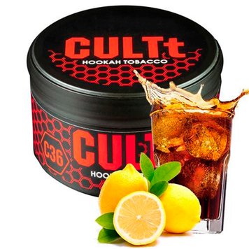 Тютюн CULTt C36 Cola Lemon 100 г 3381 Фото Інтернет магазина Кальянів - Вейпікс