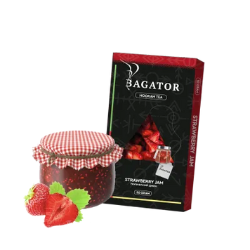 Кальянная чайная смесь Bagator Hookah Tea Strawberry jam (Клубничный Джем, 50 г)   21188 Фото Інтернет магазину Кальянів - Вейпикс