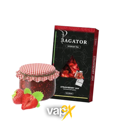 Кальянна чайна суміш Bagator Hookah Tea Strawberry jam (Полуничний Джем, 50 г)   21188 Фото Інтернет магазина Кальянів - Вейпікс