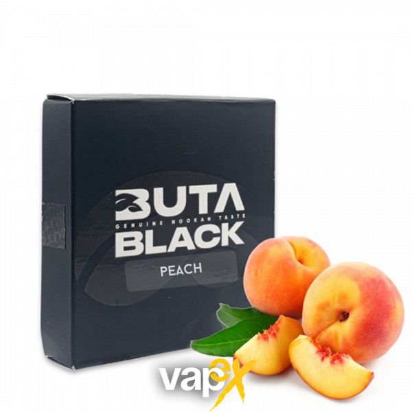 Тютюн Buta Black Line Peach (Персик) 100 г 4378 Фото Інтернет магазину Кальянів - Вейпикс