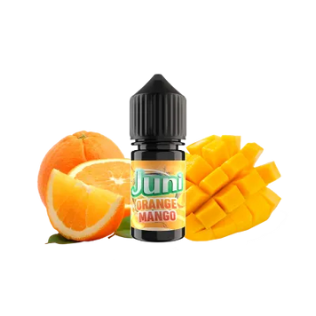 Жидкость Juni Salt Orange Mango (Апельсин Манго, 50 мг, 30 мл) 20410 Фото Інтернет магазину Кальянів - Вейпикс