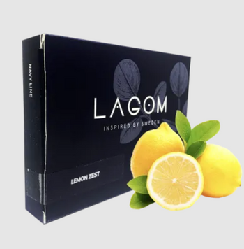 Табак Lagom Navy Lemon Zest (Лимон, 200 г) 22484 Фото Інтернет магазину Кальянів - Вейпикс