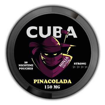 Снюс Cuba Ninja Pinacolada 150 мг 54745784 Фото Інтернет магазина Кальянів - Вейпікс