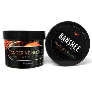 Кальянная чайная смесь Banshee Dark Tangerine Needls (Мандарин хвоя, 50 г) 9939 Фото Інтернет магазину Кальянів - Вейпикс