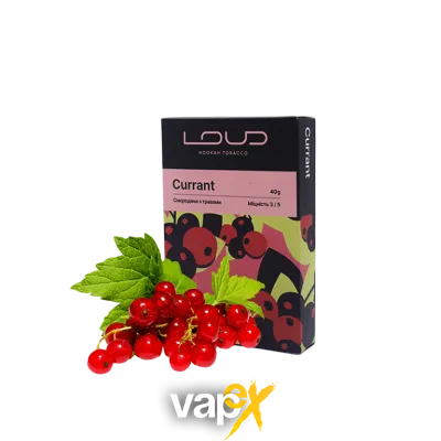 Тютюн Loud Currant (Смородина, 40 г)   8302 Фото Інтернет магазина Кальянів - Вейпікс