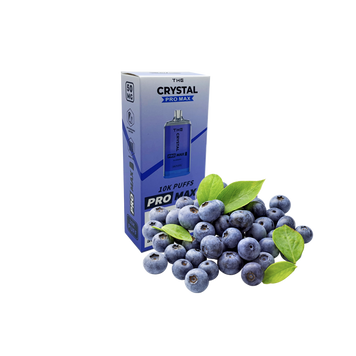 The Crystal Pro Max 10000 Blueberry (Черника) Одноразовый POD 19800 Фото Інтернет магазину Кальянів - Вейпикс