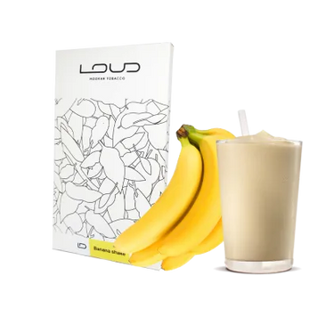 Табак Loud Light Banana shake (Банана Шейк, 200 г)   21380 Фото Інтернет магазину Кальянів - Вейпикс