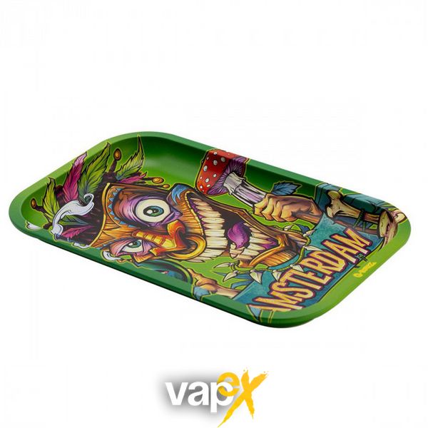 Піднос G-ROLLZ 'Tiki' Medium Tray 17.5 x 27.5cm 66307 Фото Інтернет магазина Кальянів - Вейпікс