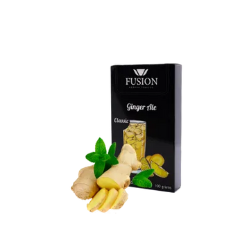 Табак Fusion Classic Ginger Ale (Имбирный Эль, 100 г)   3663 Фото Інтернет магазину Кальянів - Вейпикс